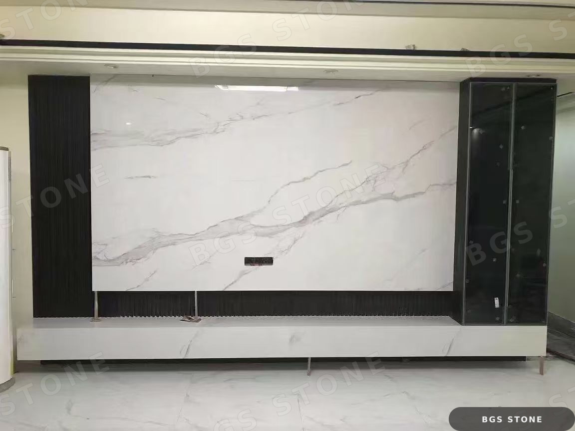 背景墙完工实拍